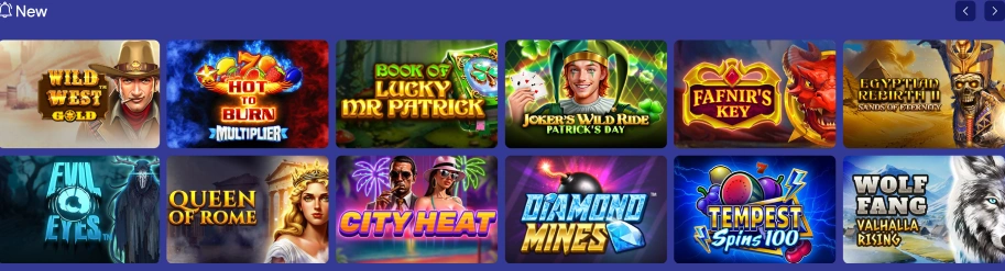 Winit Casino top games